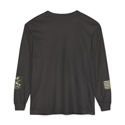 Tested By Fire Unisex Garment-dyed Long Sleeve T-Shirt