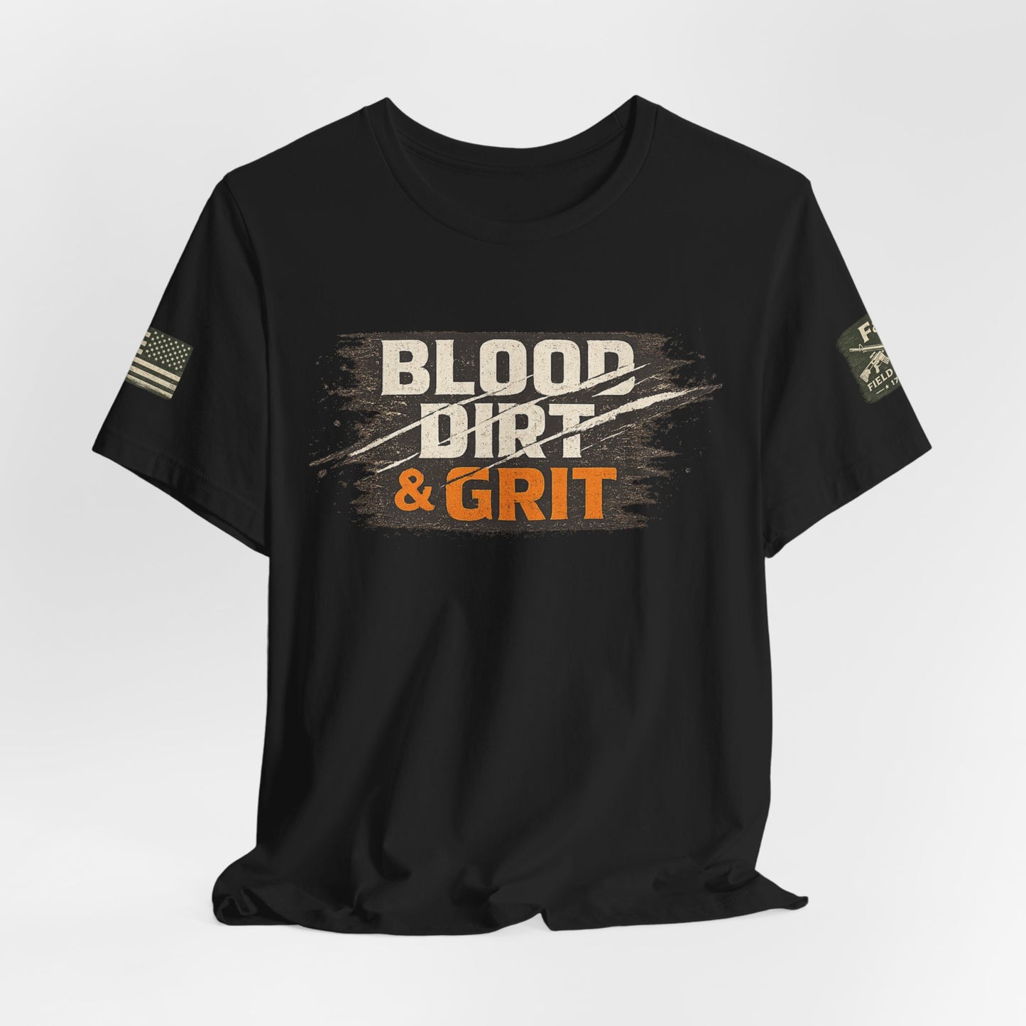 Blood Dirt Grit Unisex Jersey Short Sleeve Tee