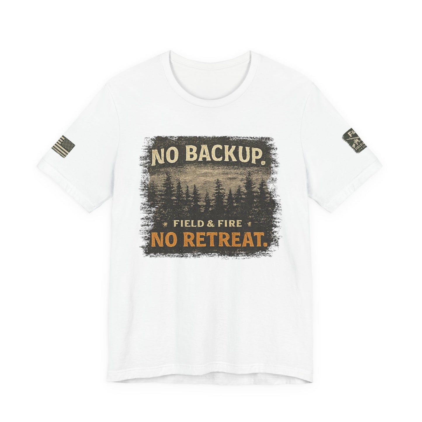 No Backup Unisex Jersey Short Sleeve Tee