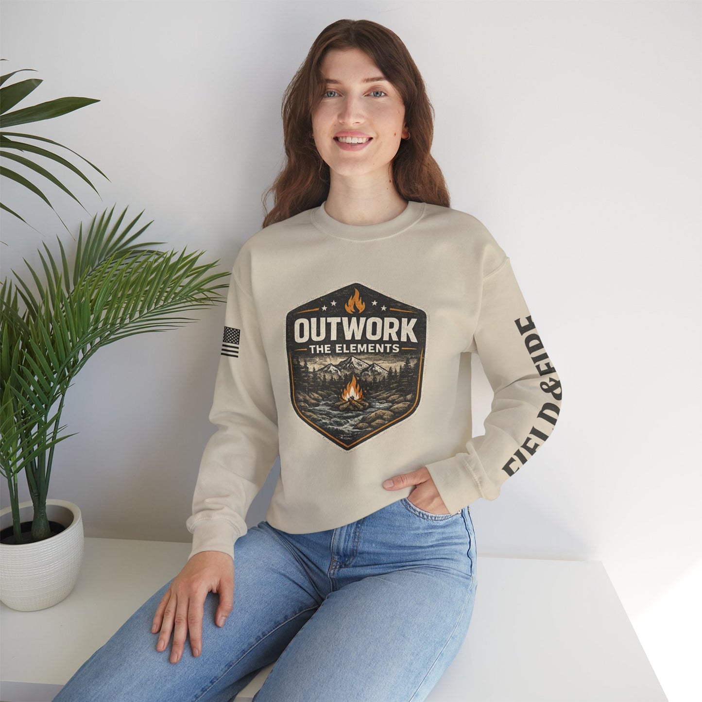 Outwork The Elements Unisex Heavy Blend™ Crewneck Sweatshirt