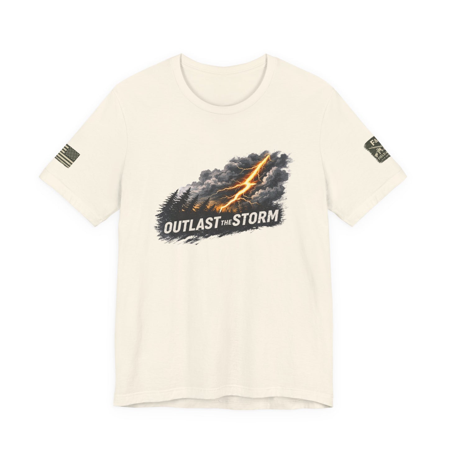 Outlast The Storm Unisex Jersey Short Sleeve Tee