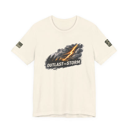Outlast The Storm Unisex Jersey Short Sleeve Tee
