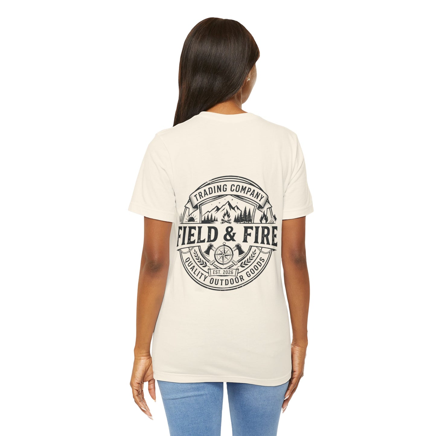 FNF Medallion Unisex Jersey Short Sleeve Tee - Black Design