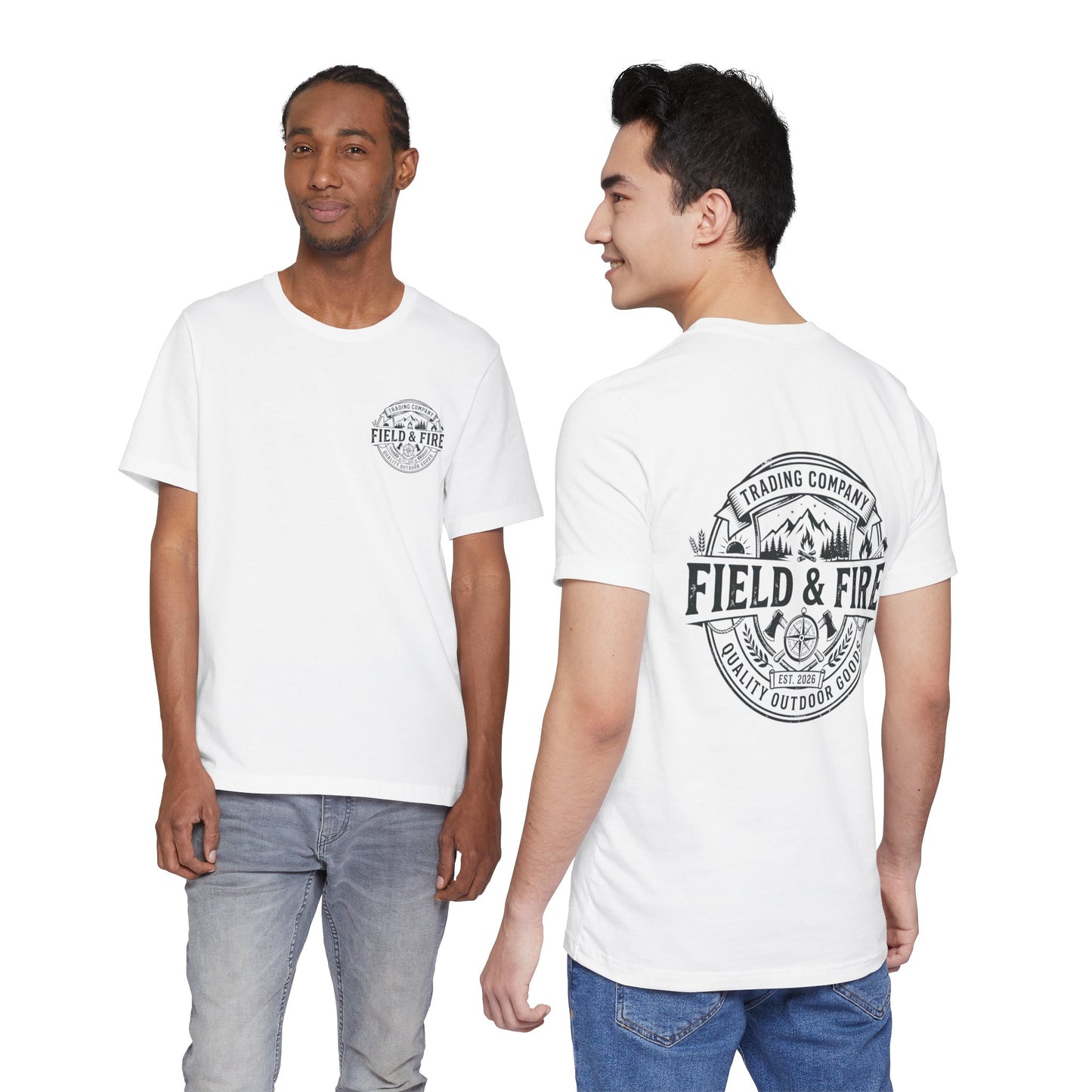 FNF Medallion Unisex Jersey Short Sleeve Tee - Black Design