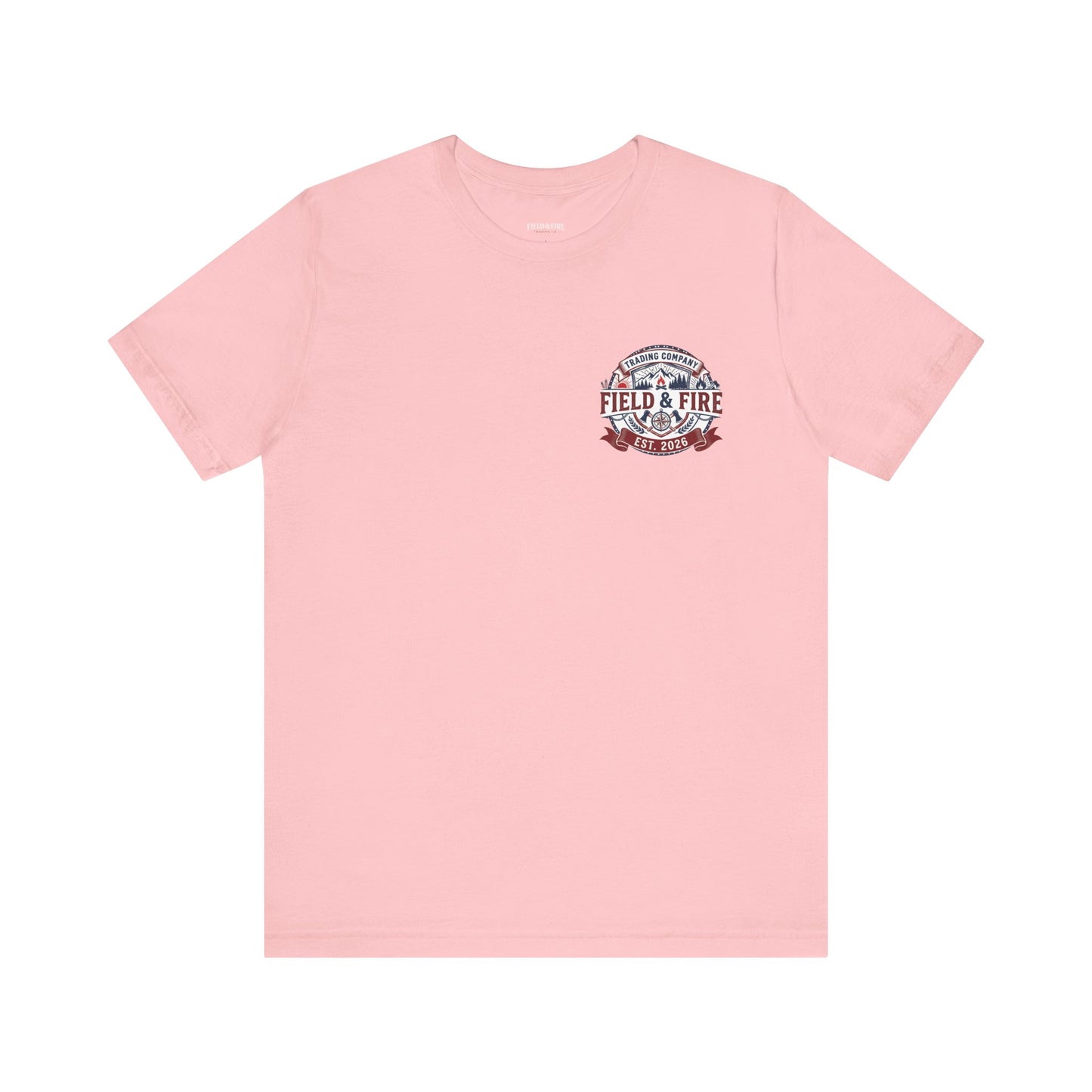 FNF Medallion Unisex Jersey Short Sleeve Tee - Red & Blue Design