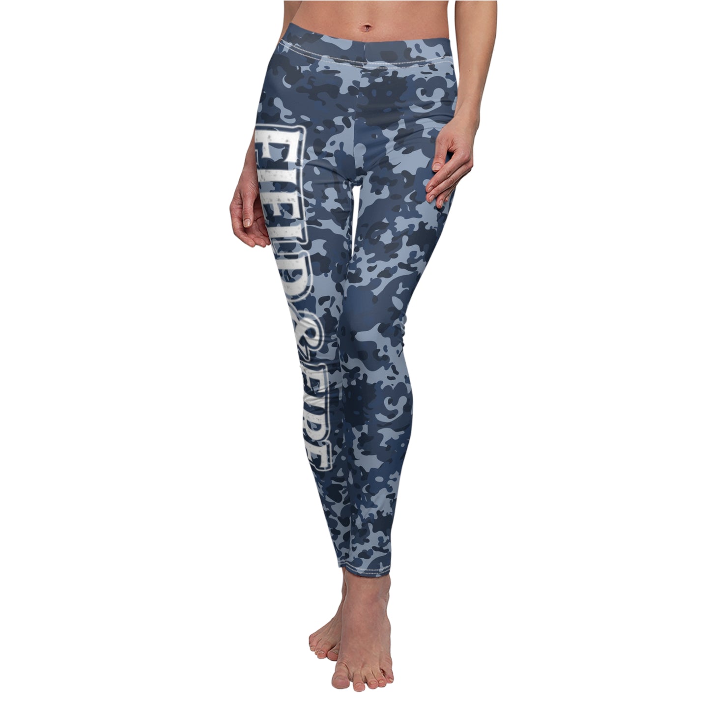 Midnight Recon Women's Cut & Sew Casual Leggings (AOP)