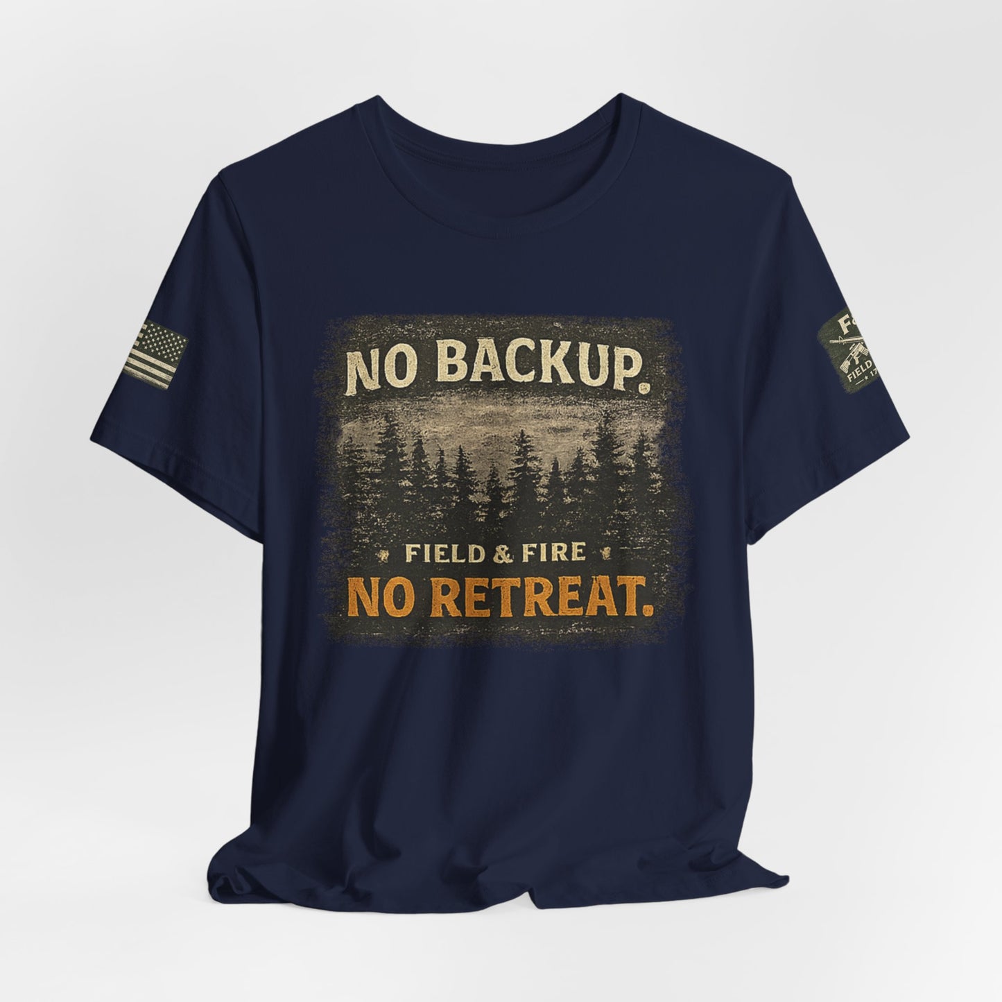 No Backup Unisex Jersey Short Sleeve Tee
