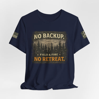No Backup Unisex Jersey Short Sleeve Tee