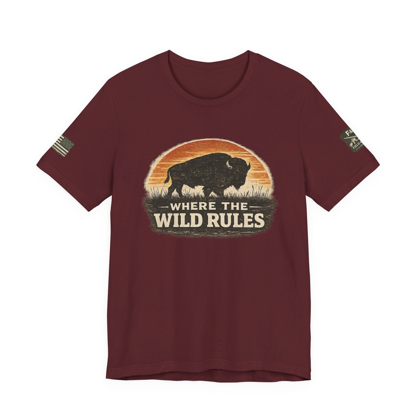Where The Wild Rules Unisex Jersey Short Sleeve Tee