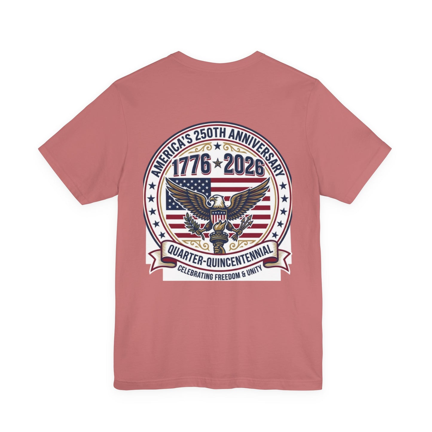 Happy 250th MERICA! Unisex Jersey Short Sleeve Tee