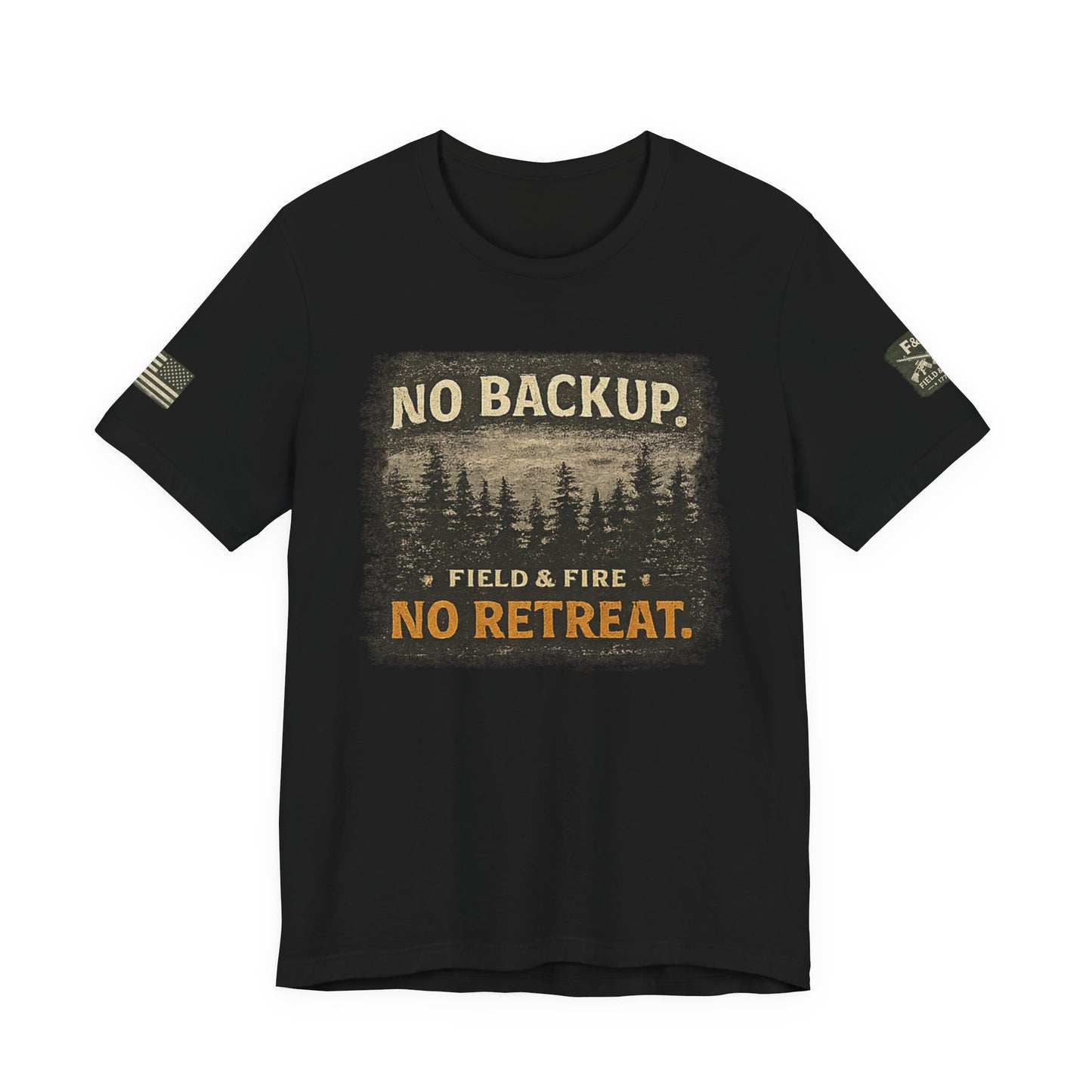 No Backup Unisex Jersey Short Sleeve Tee