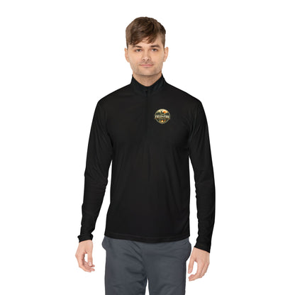 Field & Fire Trading Co Logo Unisex Quarter Zip Pullover