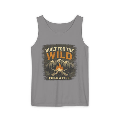Built For The Wild Unisex Garment-Dyed Tank Top