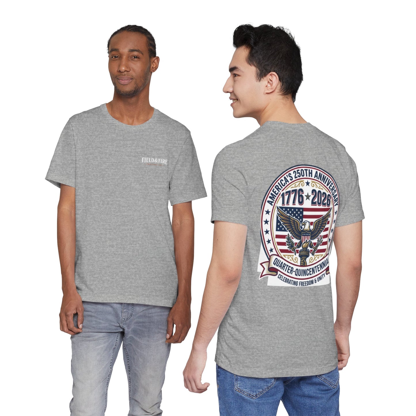 Happy 250th MERICA! Unisex Jersey Short Sleeve Tee