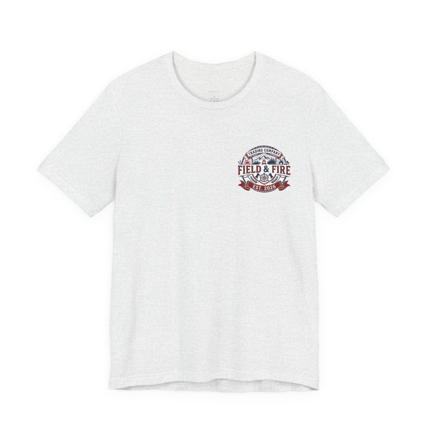 FNF Medallion Unisex Jersey Short Sleeve Tee - Red & Blue Design