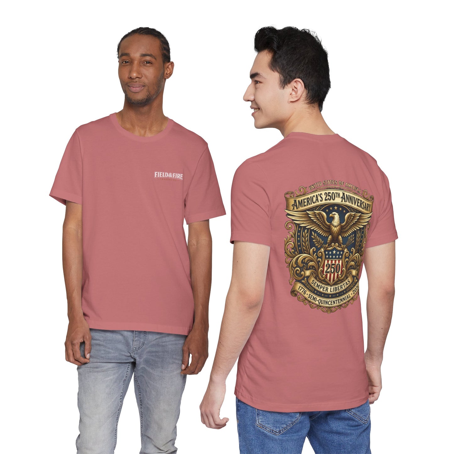 USA 250th Anniversary Unisex Jersey Short Sleeve Tee