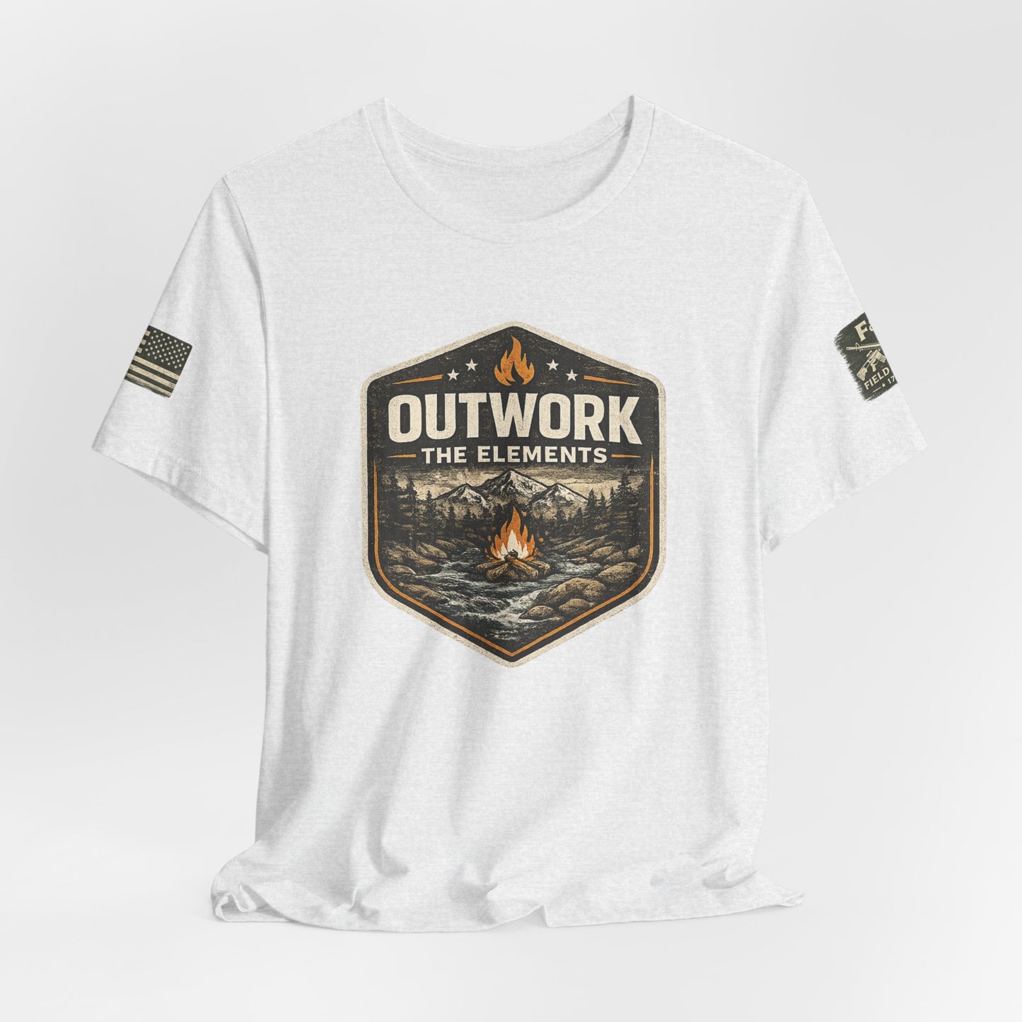 Outwork The Elements Unisex Jersey Short Sleeve Tee