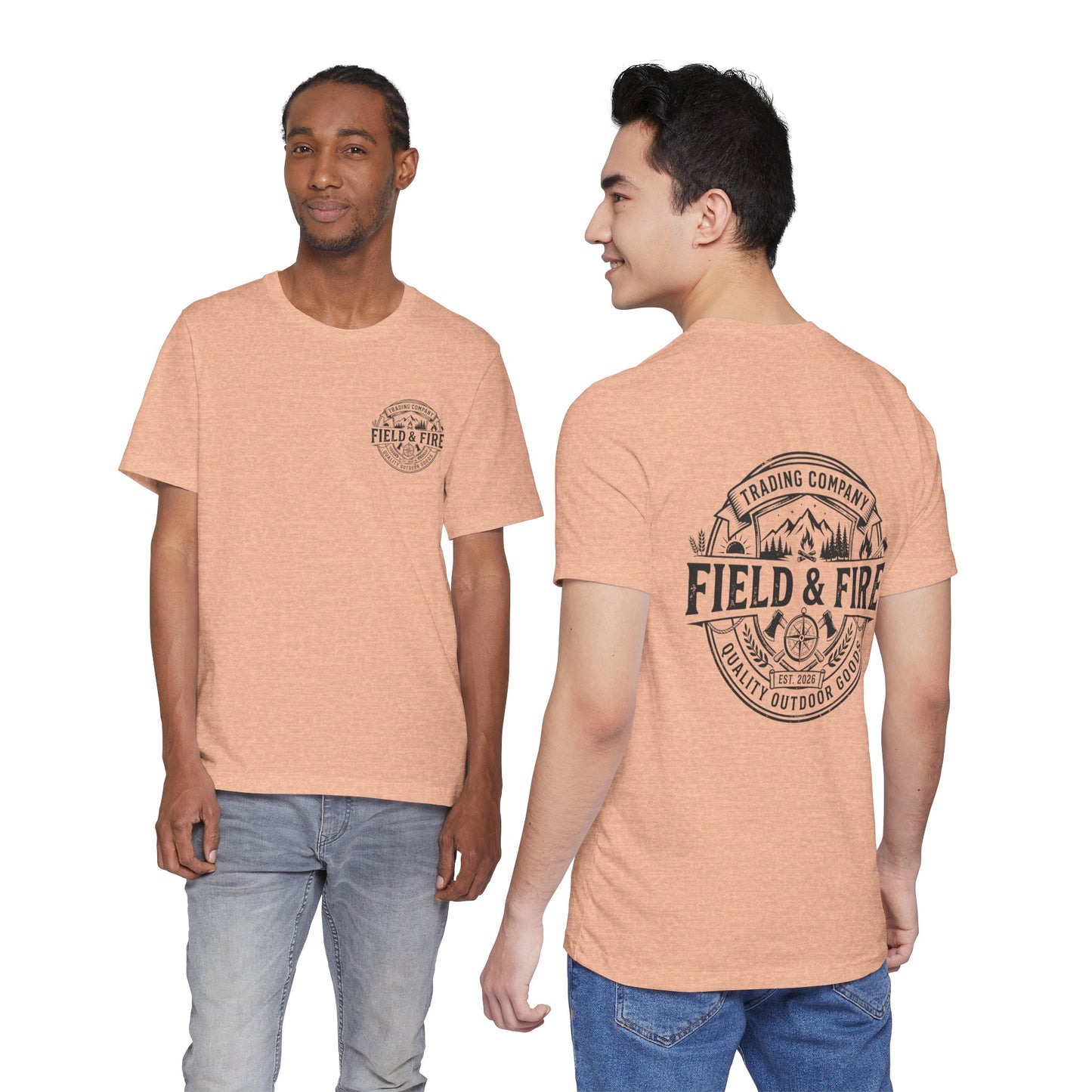 FNF Medallion Unisex Jersey Short Sleeve Tee - Black Design