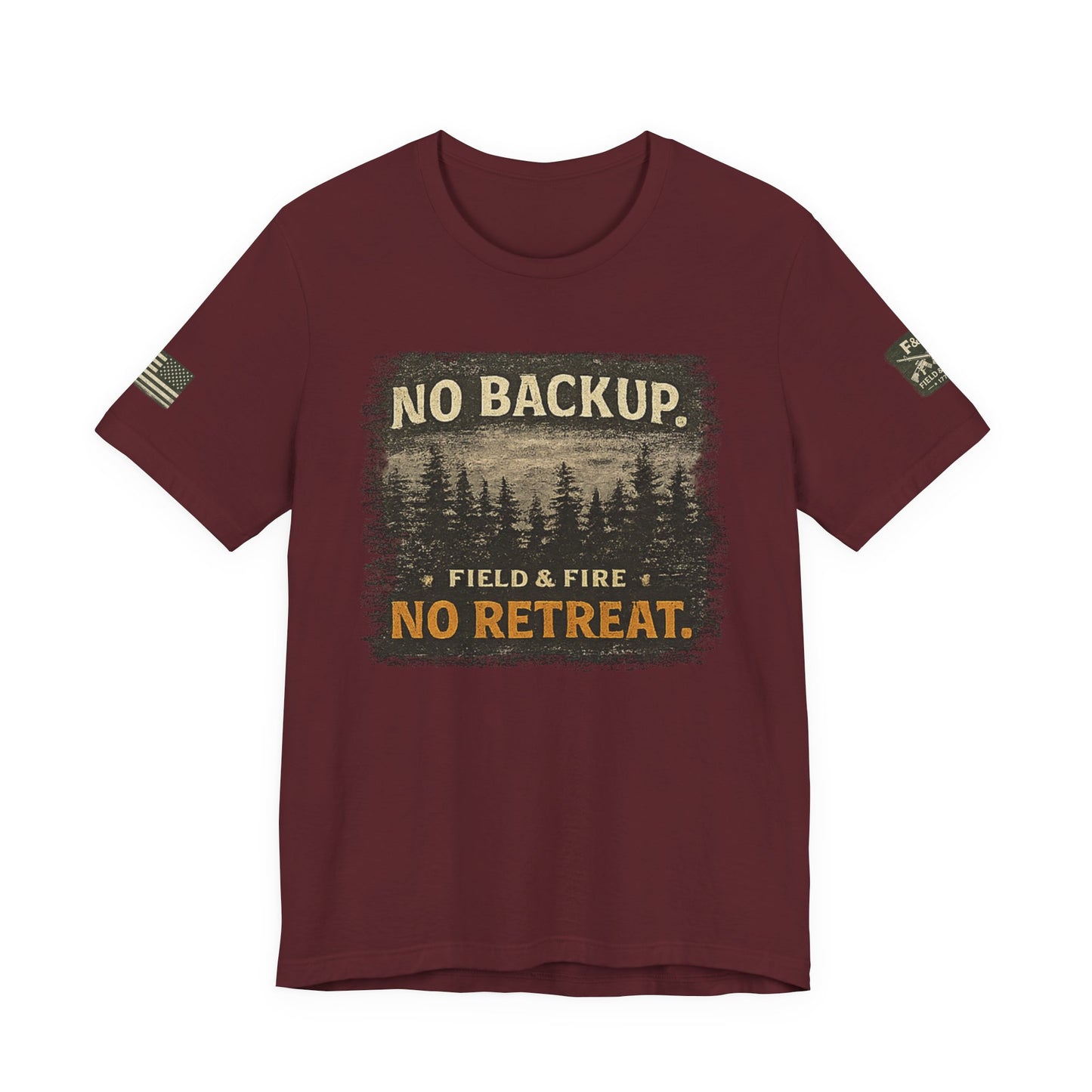 No Backup Unisex Jersey Short Sleeve Tee