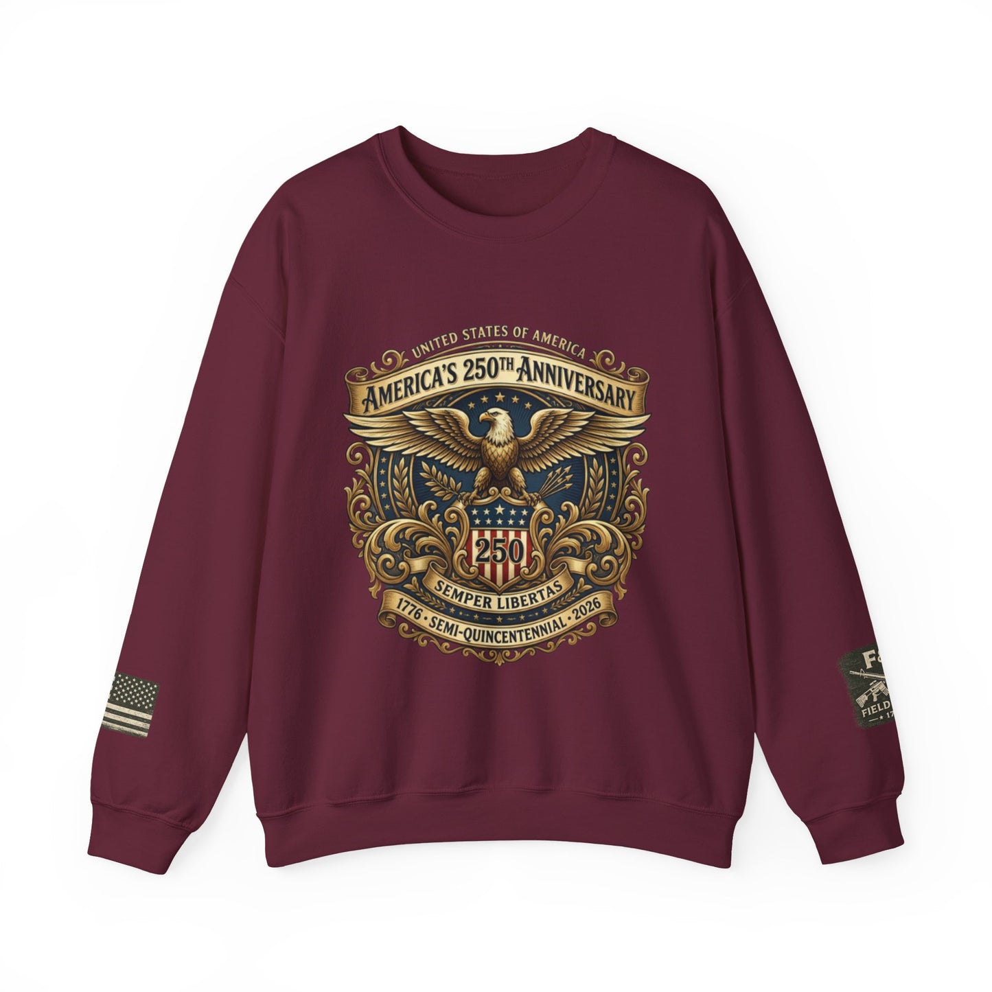 USA 250th Anniversary Unisex Heavy Blend™ Crewneck Sweatshirt