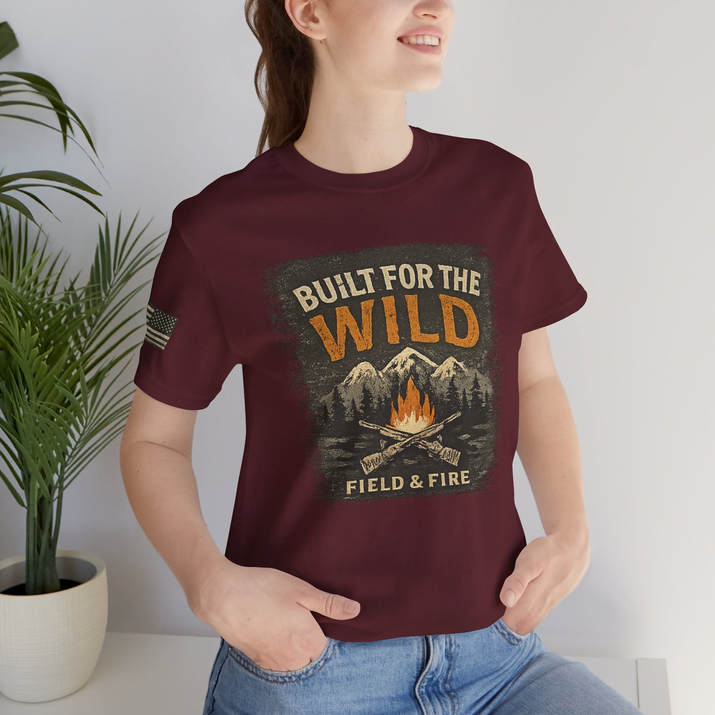 Built For The Wild Unisex Jersey Short Sleeve Tee
