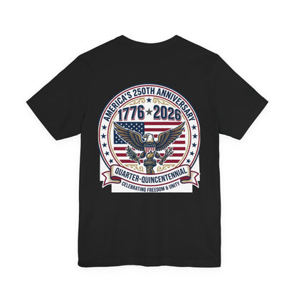 Happy 250th MERICA! Unisex Jersey Short Sleeve Tee