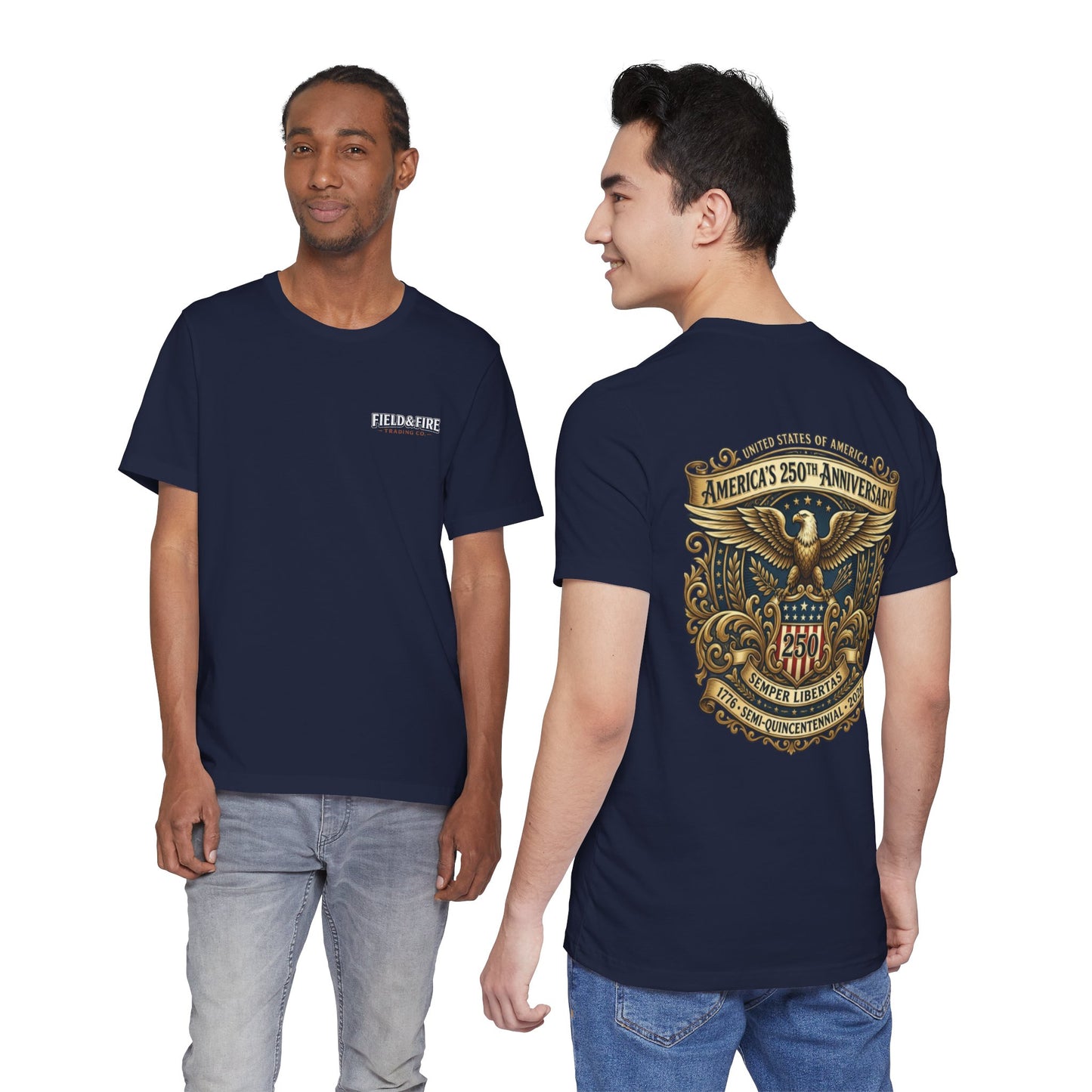 USA 250th Anniversary Unisex Jersey Short Sleeve Tee