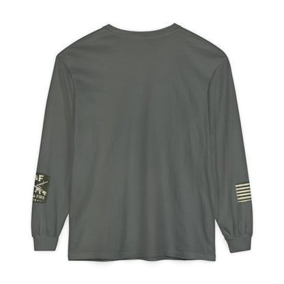 Tested By Fire Unisex Garment-dyed Long Sleeve T-Shirt