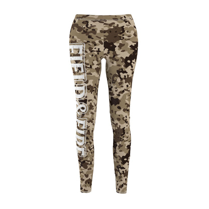 Desert Ridge Women's Cut & Sew Casual Leggings (AOP)