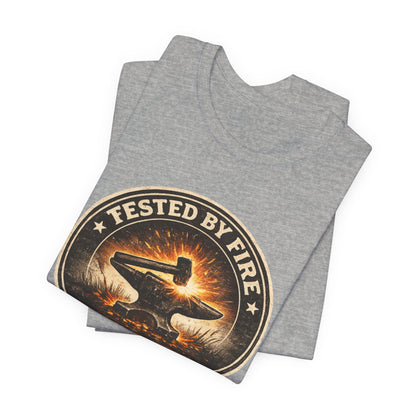 Tested By Fire Unisex Jersey Short Sleeve Tee