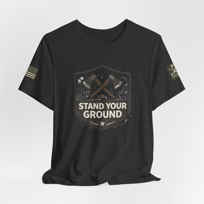 Stand Your Ground Unisex Jersey Short Sleeve Tee