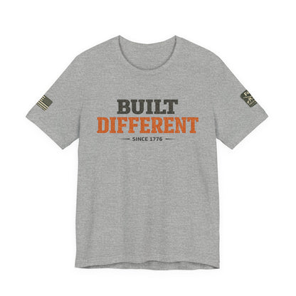 Built Different Unisex Jersey Short Sleeve Tee