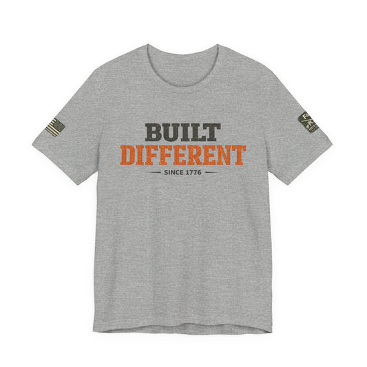 Built Different Unisex Jersey Short Sleeve Tee
