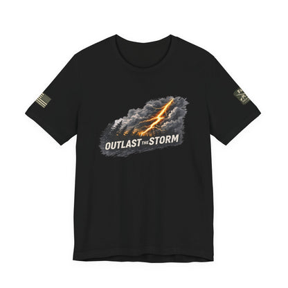Outlast The Storm Unisex Jersey Short Sleeve Tee