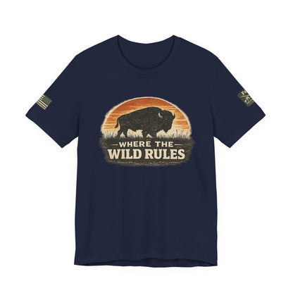 Where The Wild Rules Unisex Jersey Short Sleeve Tee