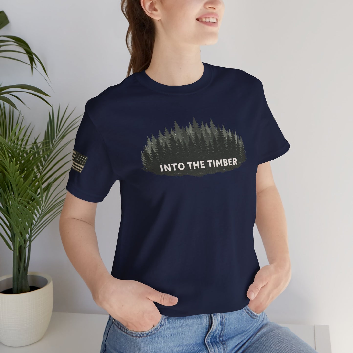 Into The Timber Unisex Jersey Short Sleeve Tee