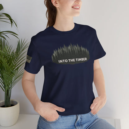Into The Timber Unisex Jersey Short Sleeve Tee
