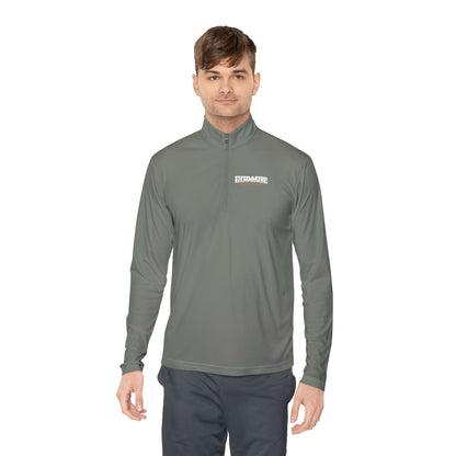 Field & Fire Trading Co Word Logo Unisex Quarter Zip Pullover