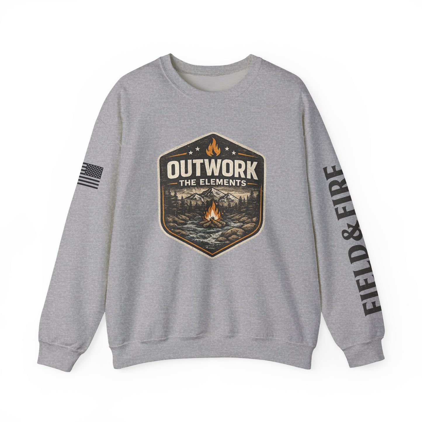 Outwork The Elements Unisex Heavy Blend™ Crewneck Sweatshirt