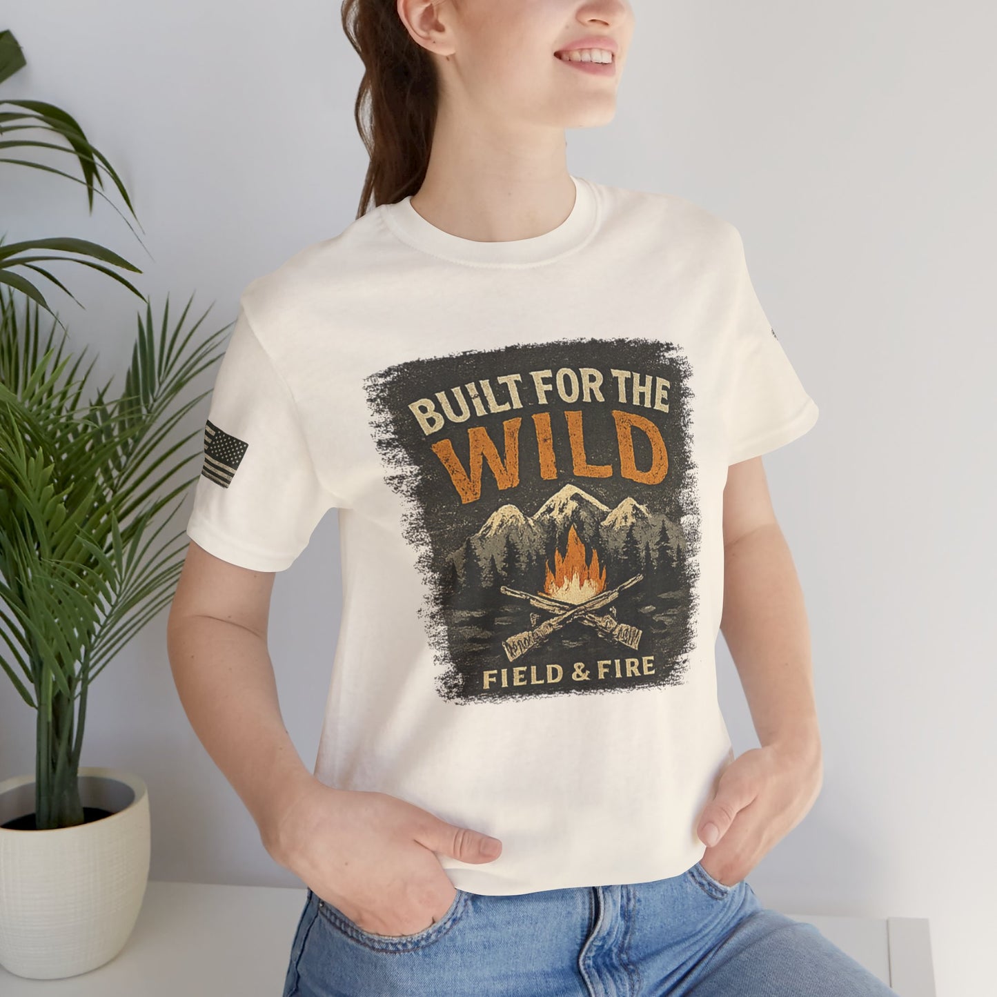Built For The Wild Unisex Jersey Short Sleeve Tee