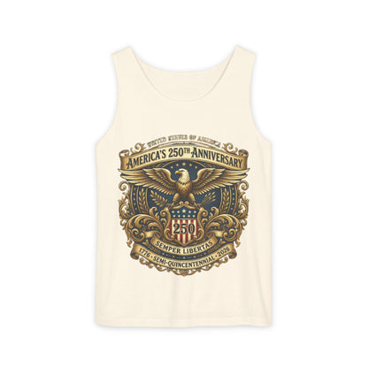 USA 250th Anniversary Unisex Garment-Dyed Tank Top