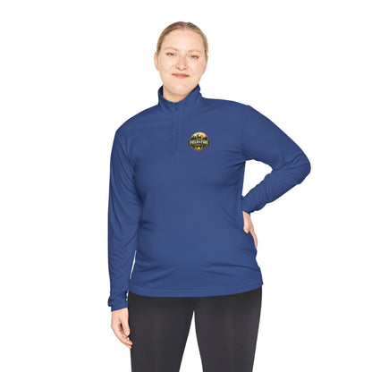 Field & Fire Trading Co Logo Unisex Quarter Zip Pullover