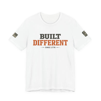 Built Different Unisex Jersey Short Sleeve Tee