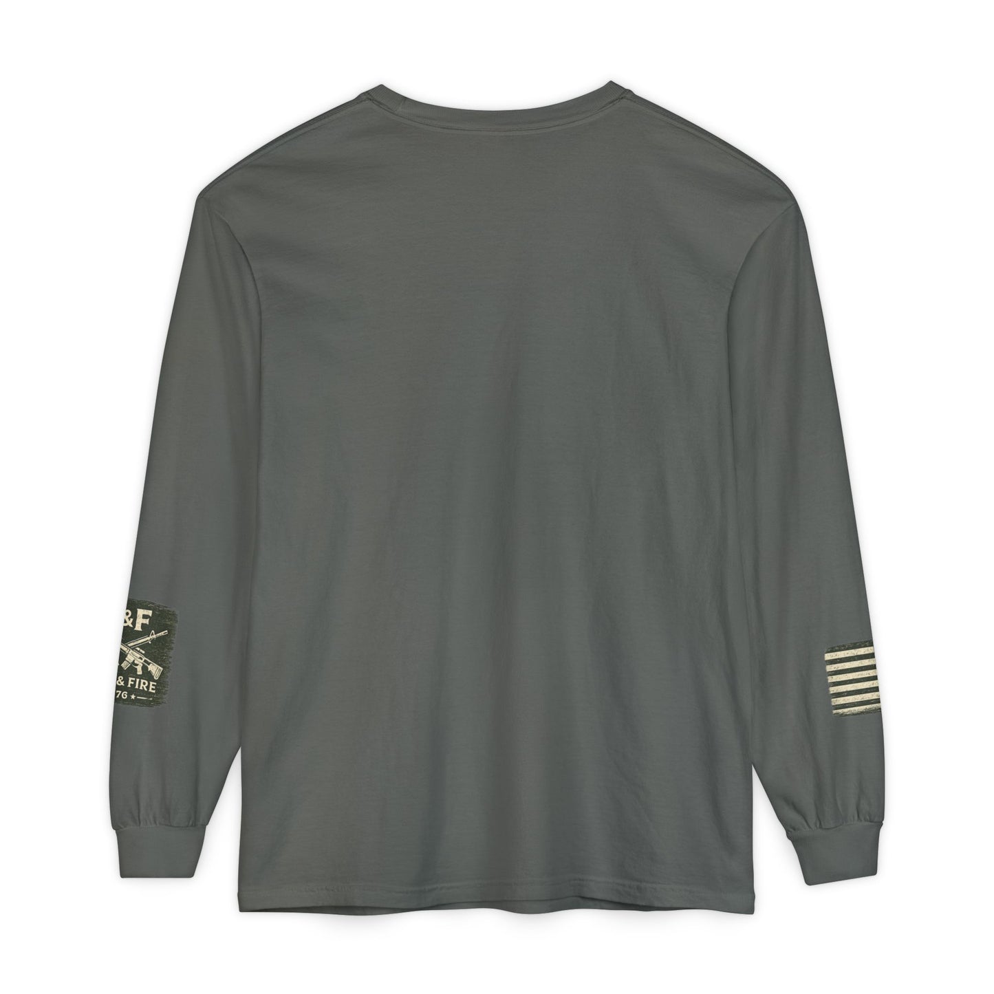 Outlast The Storm Unisex Garment-dyed Long Sleeve T-Shirt