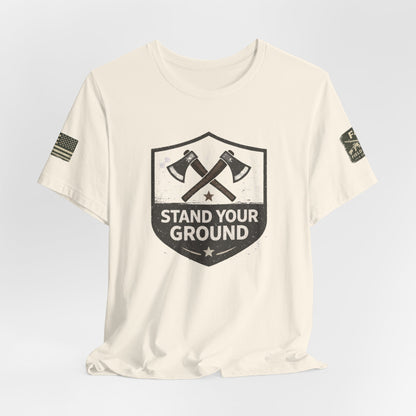 Stand Your Ground Unisex Jersey Short Sleeve Tee