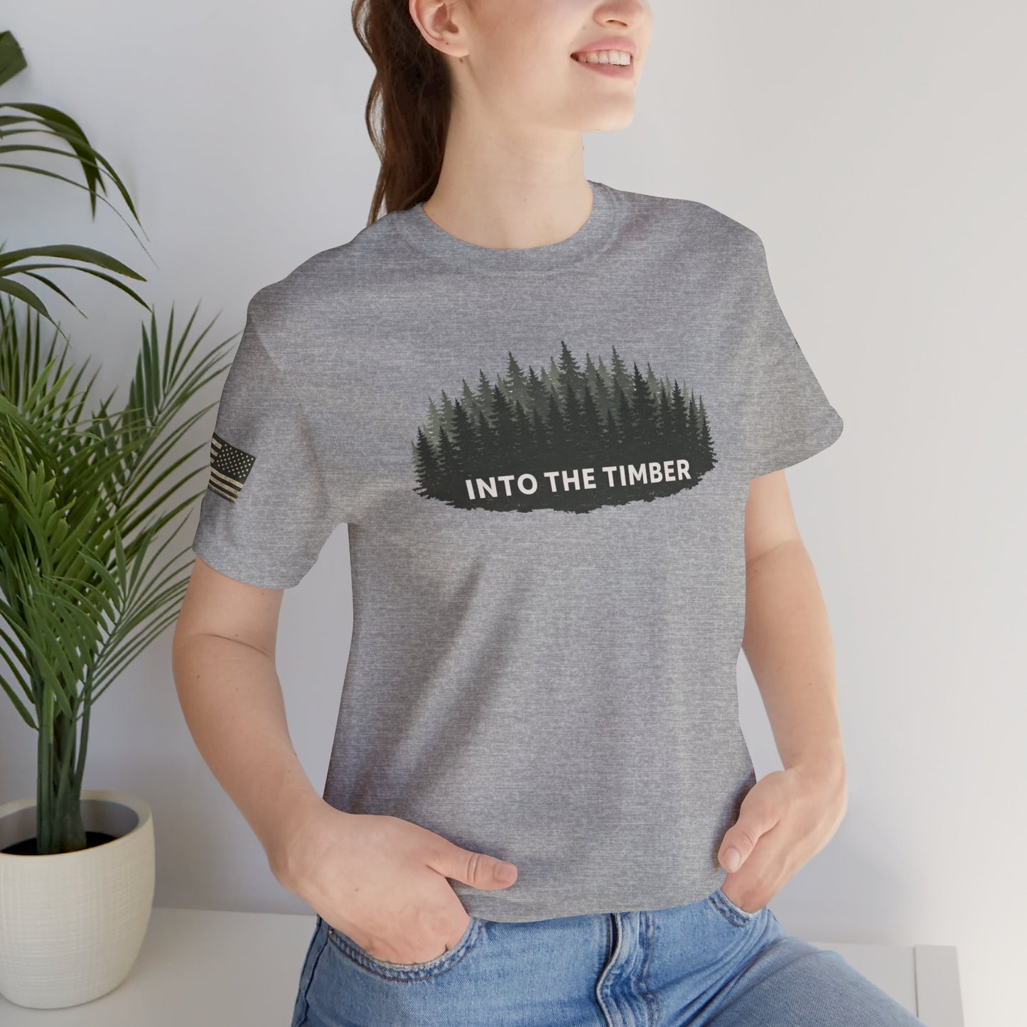 Into The Timber Unisex Jersey Short Sleeve Tee