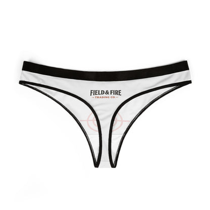 FNF Women's Bullseye White Thong