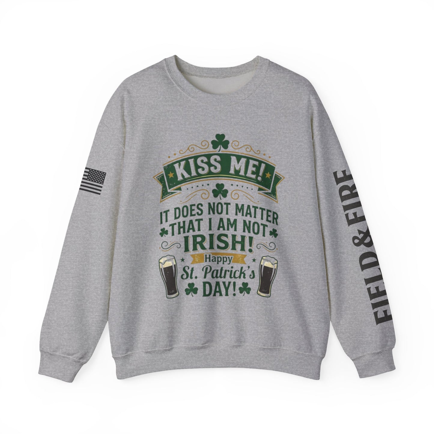 Everyone's Irish on St. Patrick's Day Unisex Heavy Blend™ Crewneck Sweatshirt