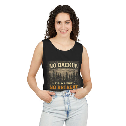 No Backup Unisex Garment-Dyed Tank Top