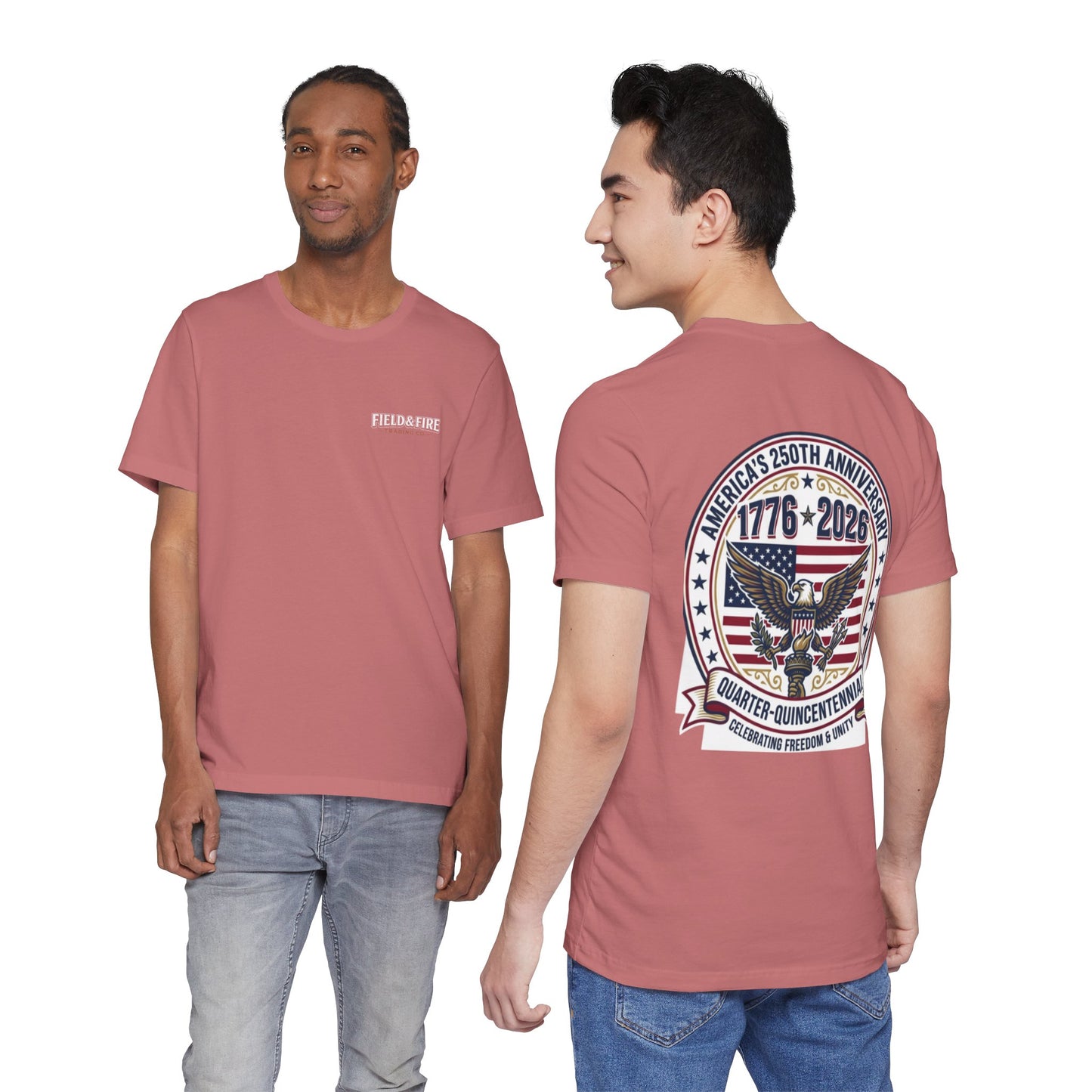 Happy 250th MERICA! Unisex Jersey Short Sleeve Tee